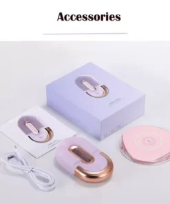 Ultrasonic Silicone Facial Cleansing Brush with Wireless Charging