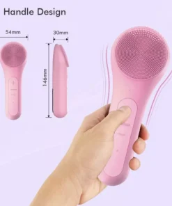 Waterproof Electric Sonic Facial Cleansing Brush with Deep Clean Technology