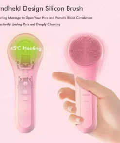 Waterproof Electric Sonic Facial Cleansing Brush with Deep Clean Technology