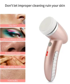 4-IN-1 Electric Facial Massage & Deep Pore Cleaner