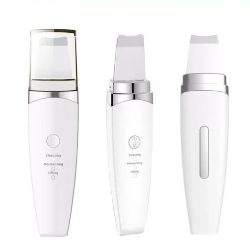 Ultrasonic Facial Scrubber: Deep Cleansing & Rejuvenation Spatula