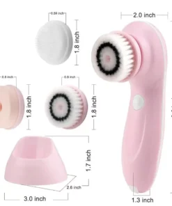 5-in-1 Electric Facial Cleansing & Massage Tool: Deep Pore Cleaning and Rejuvenation