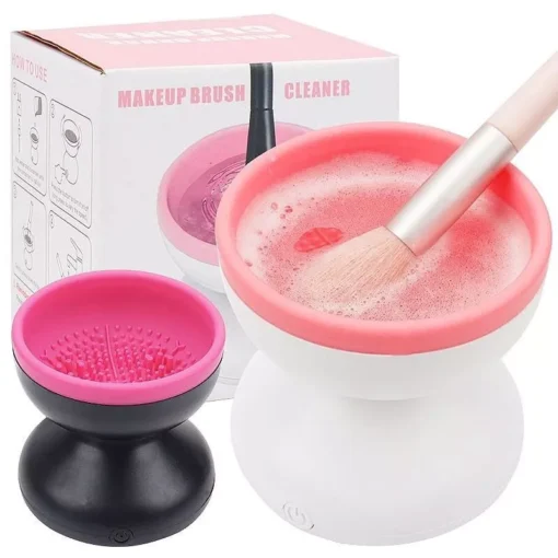 USB Electric Portable Makeup Brush Cleaner & Automatic Washing Tool