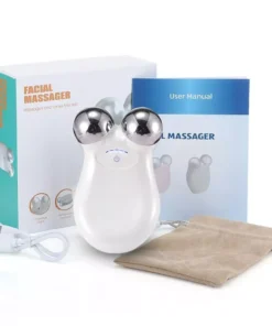 5-Gear Rechargeable Face Massager: Electric Micro-Current & 3D EMS Firming Technology