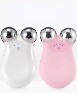 5-Gear Rechargeable Face Massager: Electric Micro-Current & 3D EMS Firming Technology