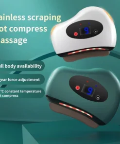 Electric Eye & Face Guasha Massager with Hot Compress & Vibration