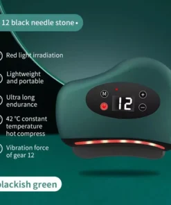 Electric Eye & Face Guasha Massager with Hot Compress & Vibration