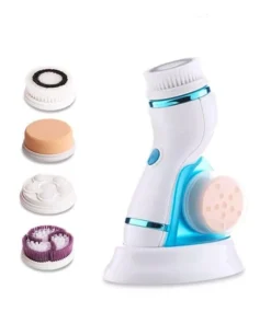 4-in-1 Electric Face Cleanser & Roller Massager: Ultimate Skin Care Tool
