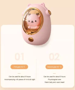 Rechargeable Cute Deer Mini Hand Warmer Portable Heater