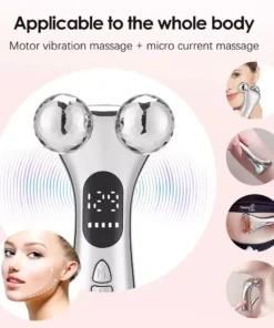 V-Face 3D Roller: Anti-Wrinkle Facial Massager & Skin Tightening Tool