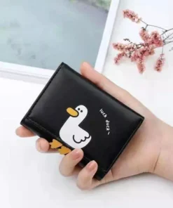 Charming Duck-Themed Mini Women’s Wallet