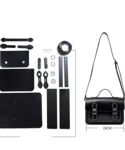 Handwoven Cowhide Crossbody Bag