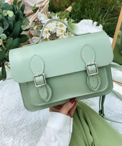 Handwoven Cowhide Crossbody Bag