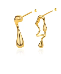 Liquid Stud Earrings