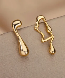 Liquid Stud Earrings