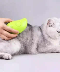 3-in-1 Steamy Cat Grooming Brush with USB Charging