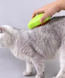 3-in-1 Steamy Cat Grooming Brush with USB Charging