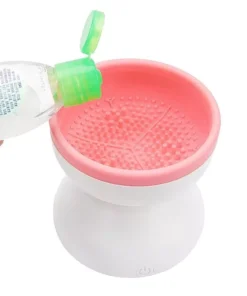 Fast and Efficient USB-Charged Electric Makeup Brush Cleaner and Dryer