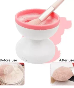 Fast and Efficient USB-Charged Electric Makeup Brush Cleaner and Dryer