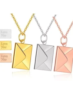 Love Letter Envelope Pendant Necklace