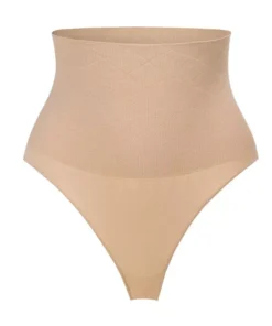 Seamless High-Waist Tummy Control Shapewear Thong