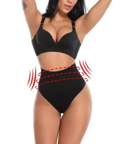 Seamless High-Waist Tummy Control Shapewear Thong