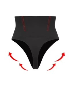 Seamless High-Waist Tummy Control Shapewear Thong