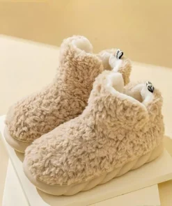 Furry Women Non Slip Shoes