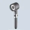 High-Pressure 3-Mode Adjustable Shower Head with Water-Saving Filter – Portable Bathroom Accessory