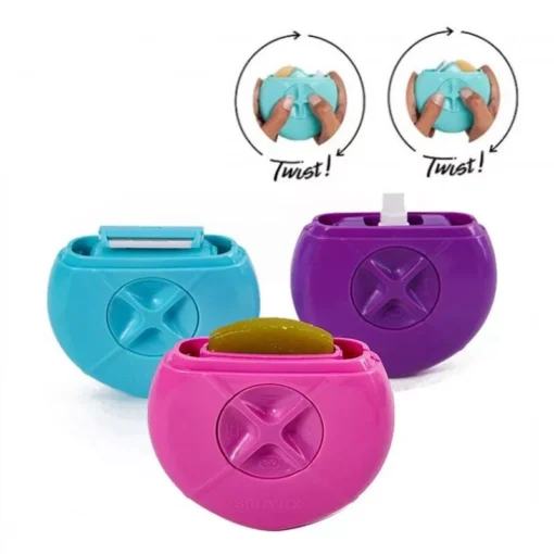 Portable Women’s Razor with Refillable Water Spray and Moisturizing Bar