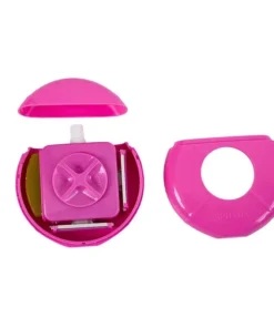 Portable Women’s Razor with Refillable Water Spray and Moisturizing Bar