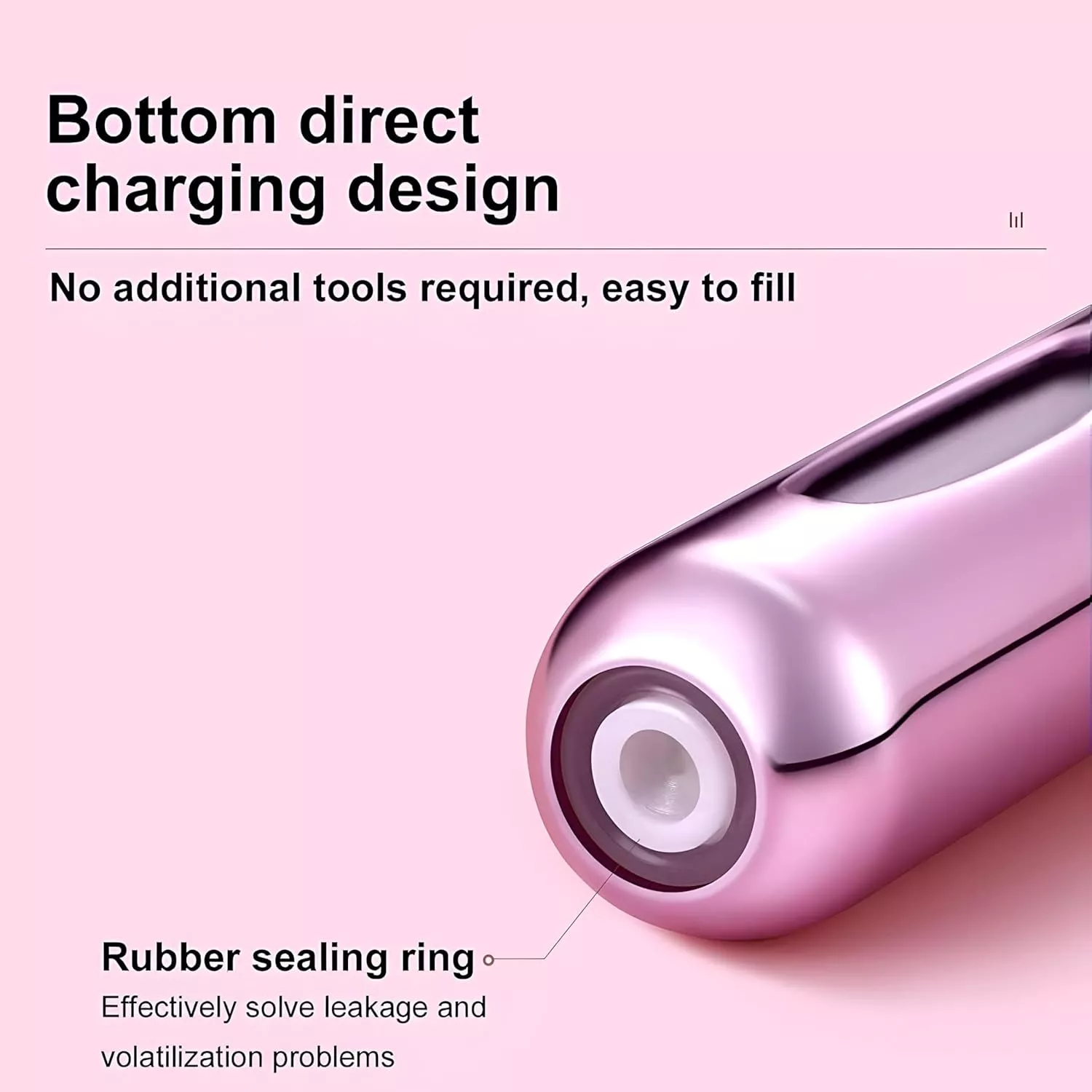 Compact & Stylish Portable Perfume Atomizer – Travel-Friendly Mini Aluminum Spray Bottle