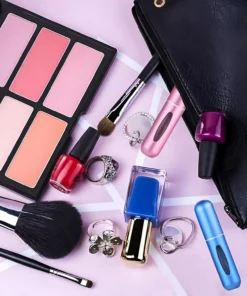 Compact & Stylish Portable Perfume Atomizer – Travel-Friendly Mini Aluminum Spray Bottle