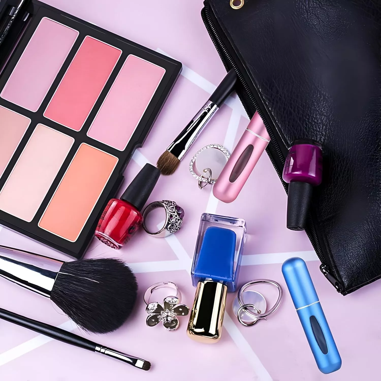 Compact & Stylish Portable Perfume Atomizer – Travel-Friendly Mini Aluminum Spray Bottle