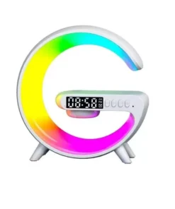 Speakers Alarm Clock Lamp With Wireless Charger