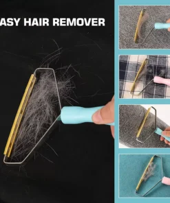 Efficient Lint and Pet Hair Remover, Multi-Surface Carpet and Fabric Cleaner