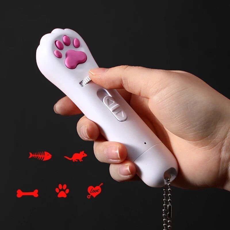 All-in-One USB Laser Toy for Pets – 6 Modes of Fun!