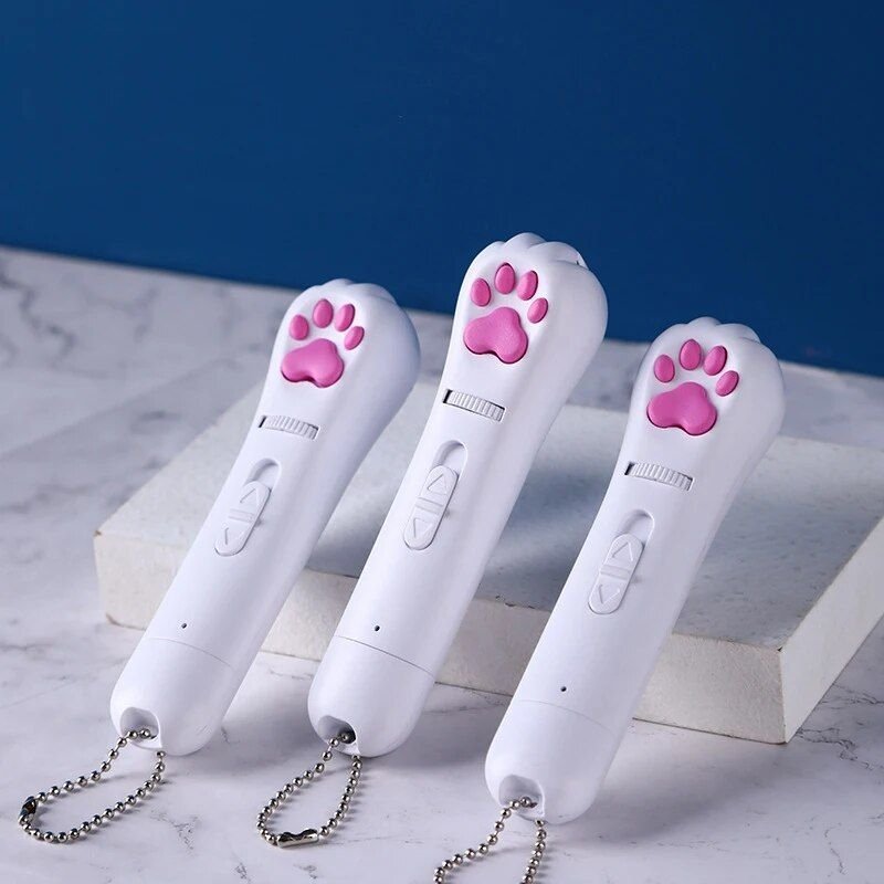 Multifunctional 6-in-1 USB Pet Laser Pointer Toy