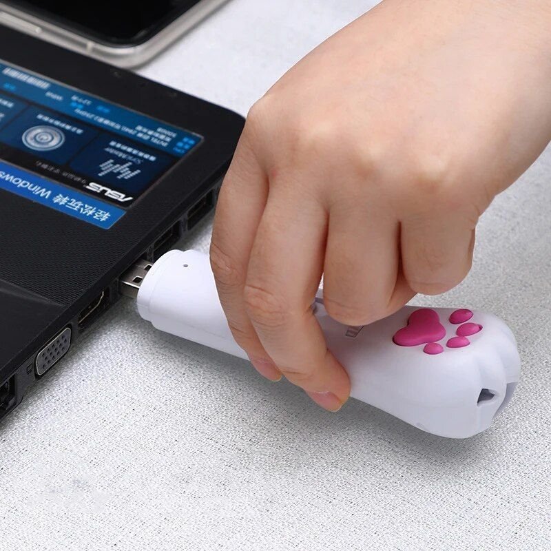 Smart 6-in-1 USB Rechargeable Cat Laser Toy