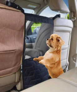 Universal Pet & Safety Vehicle Barrier – Durable Oxford Mesh for Car, SUV, Truck
