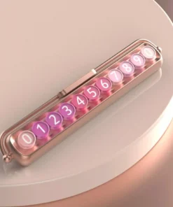 Luminous Concealed Car Parking Number Plate