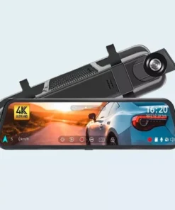 Car 10 Inch 4K Wi-Fi GPS Mirror Dash Cam Dual Lens