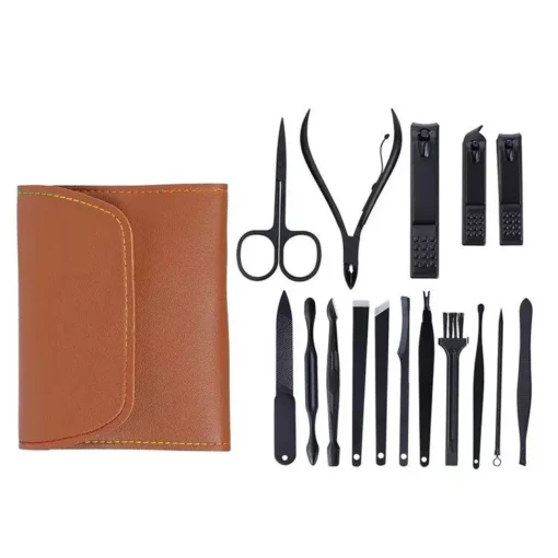 Stainless Steel Manicure & Pedicure Travel Kit