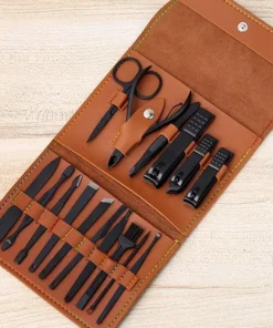 Stainless Steel Manicure & Pedicure Travel Kit