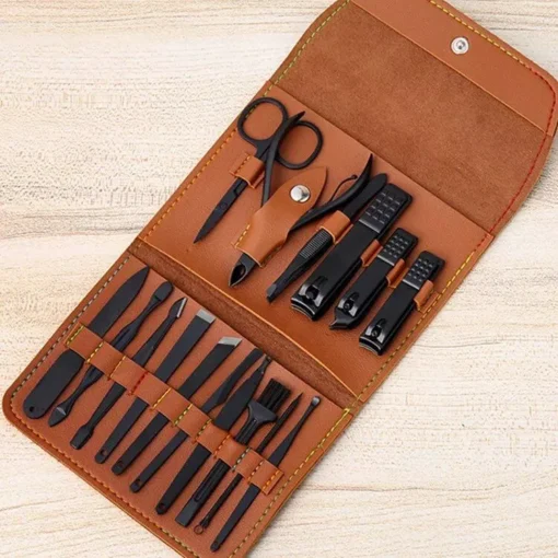 Stainless Steel Manicure & Pedicure Travel Kit