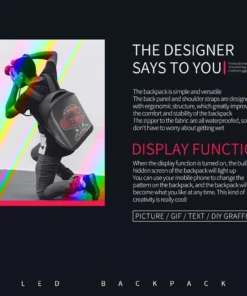 Portable LED Backpack