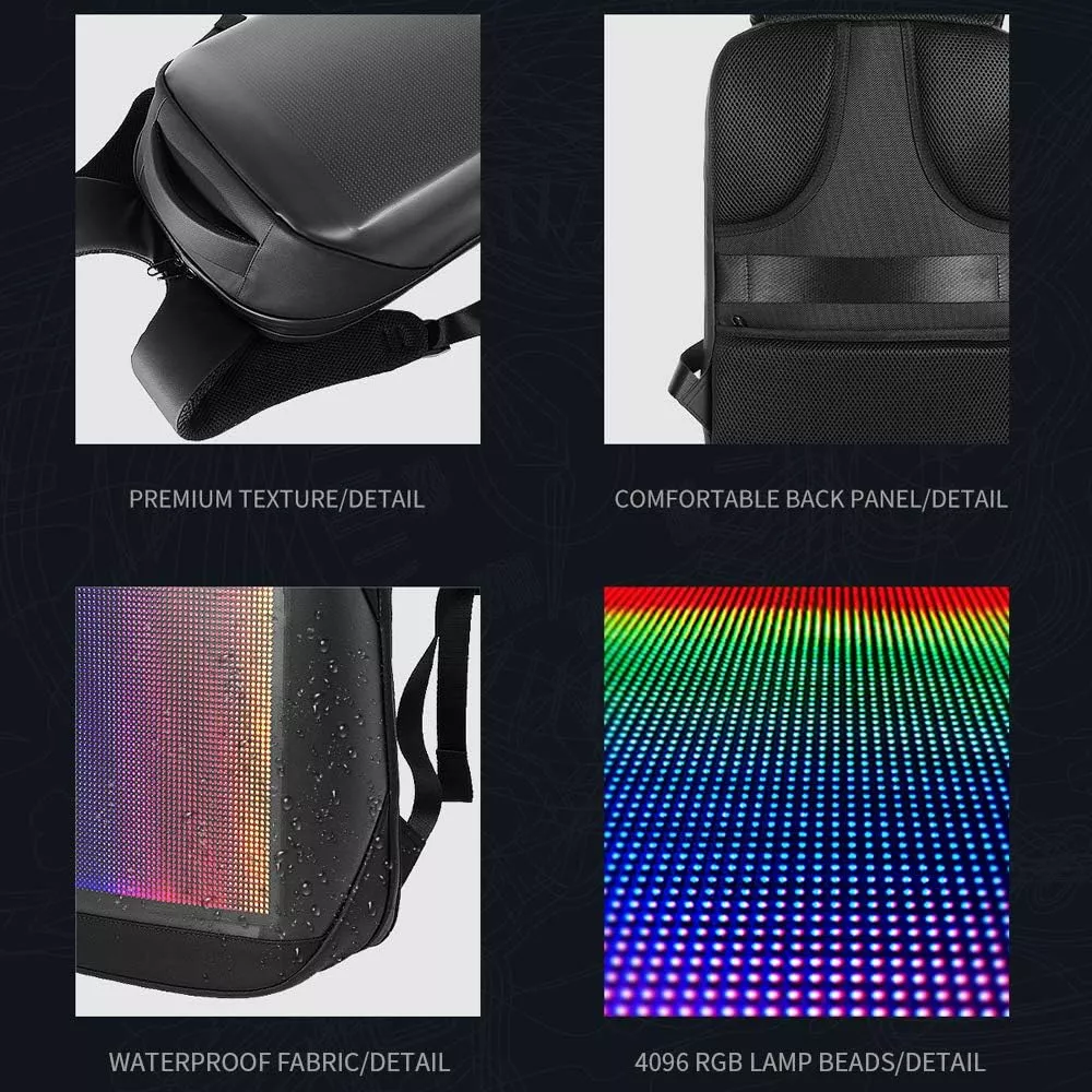 Portable LED Backpack
