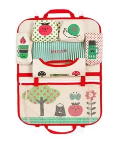Foldable Cartoon Car Back Seat Organizer for Kids