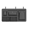 High Capacity Leather Car Storage Organizer with Multi-Use Pockets