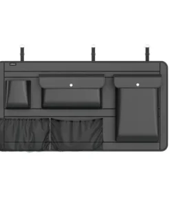 High Capacity Leather Car Storage Organizer with Multi-Use Pockets
